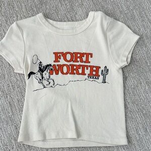 Brandy Melville "Fort Worth" mini-tee